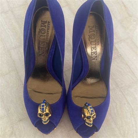 alexander mcqueen royal blue.